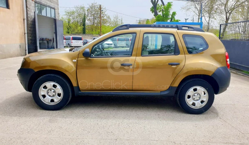 Yellow Renault Duster 4x4 2016 for rent in Tbilisi 2